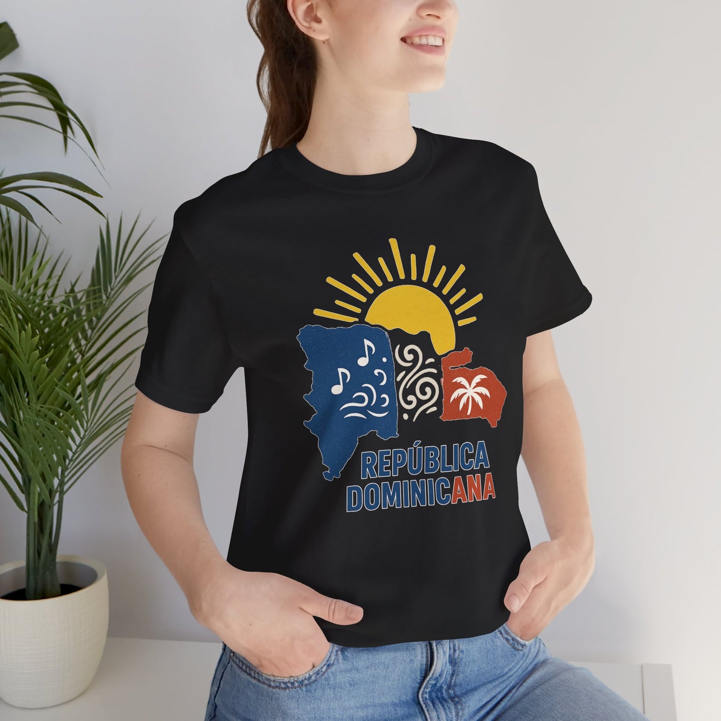 Dominican Sunrise unisex jersey short sleeve T