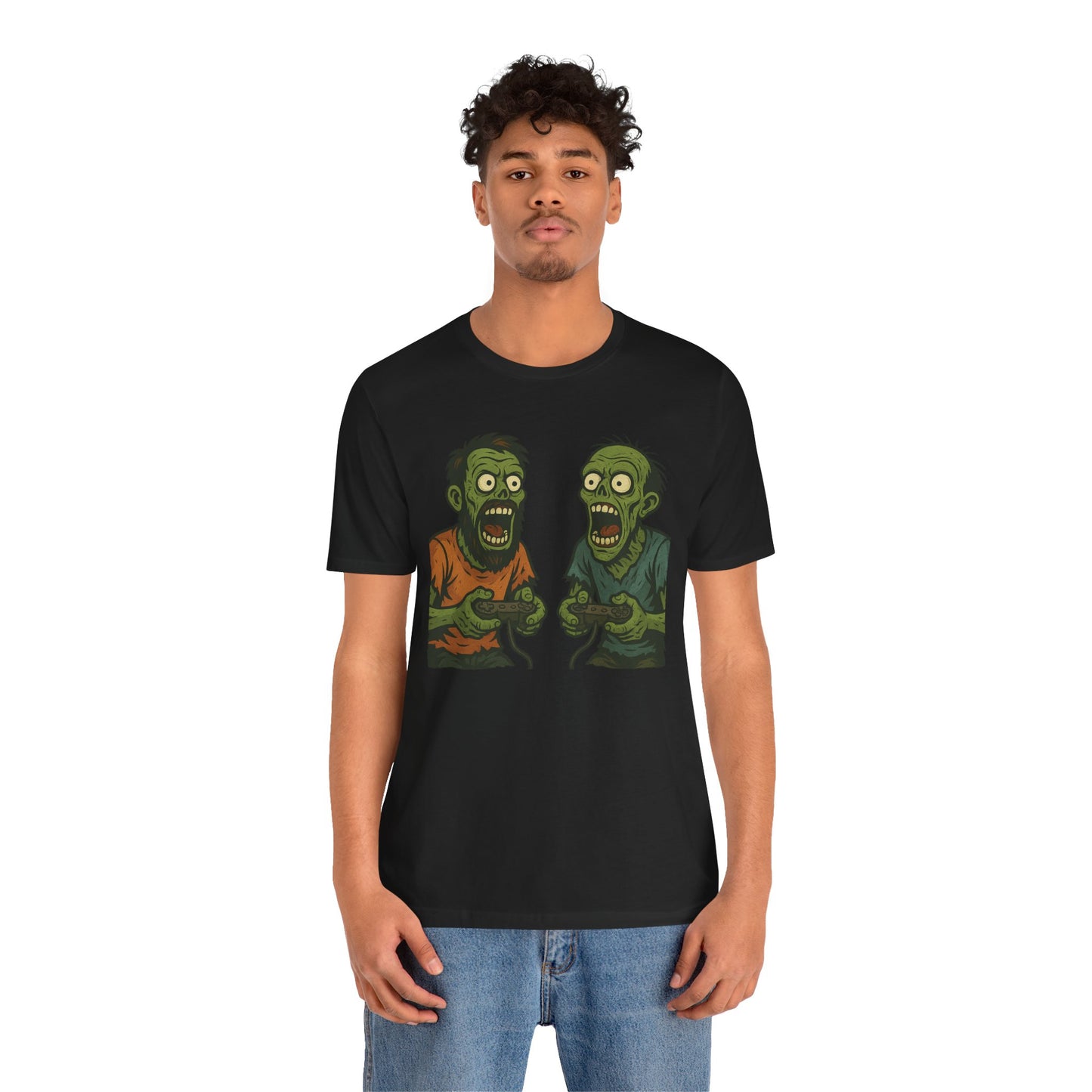 Gaming Zombies Unisex Tee short sleeve