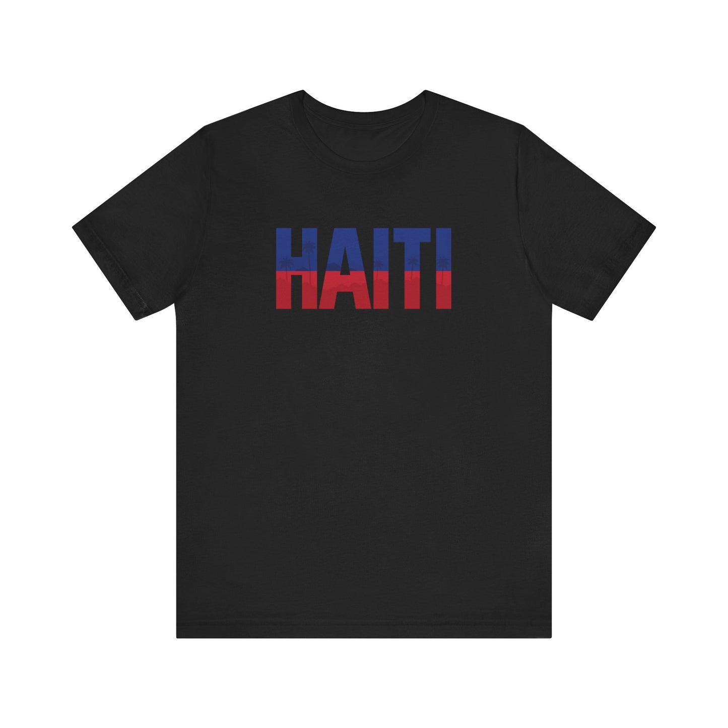 Haitian art unisex jersey short sleeve T