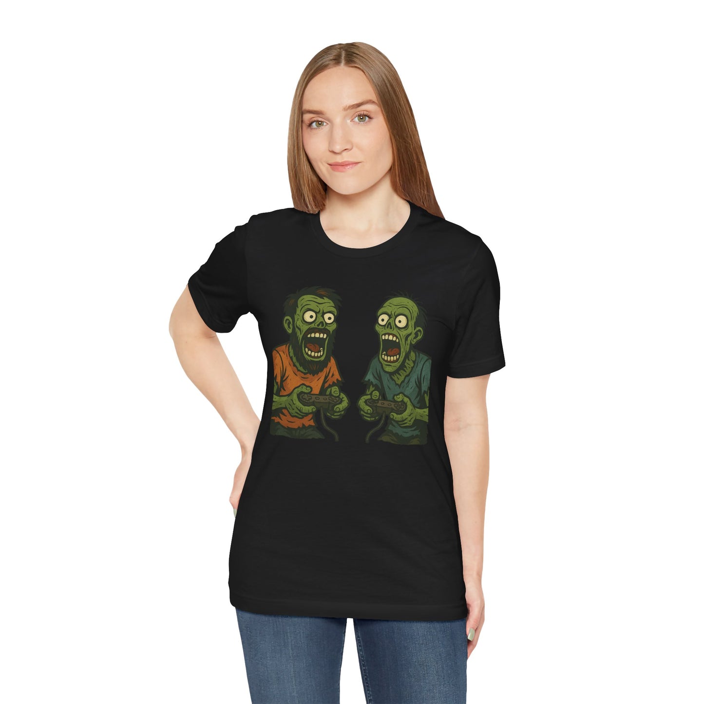 Gaming Zombies Unisex Tee short sleeve