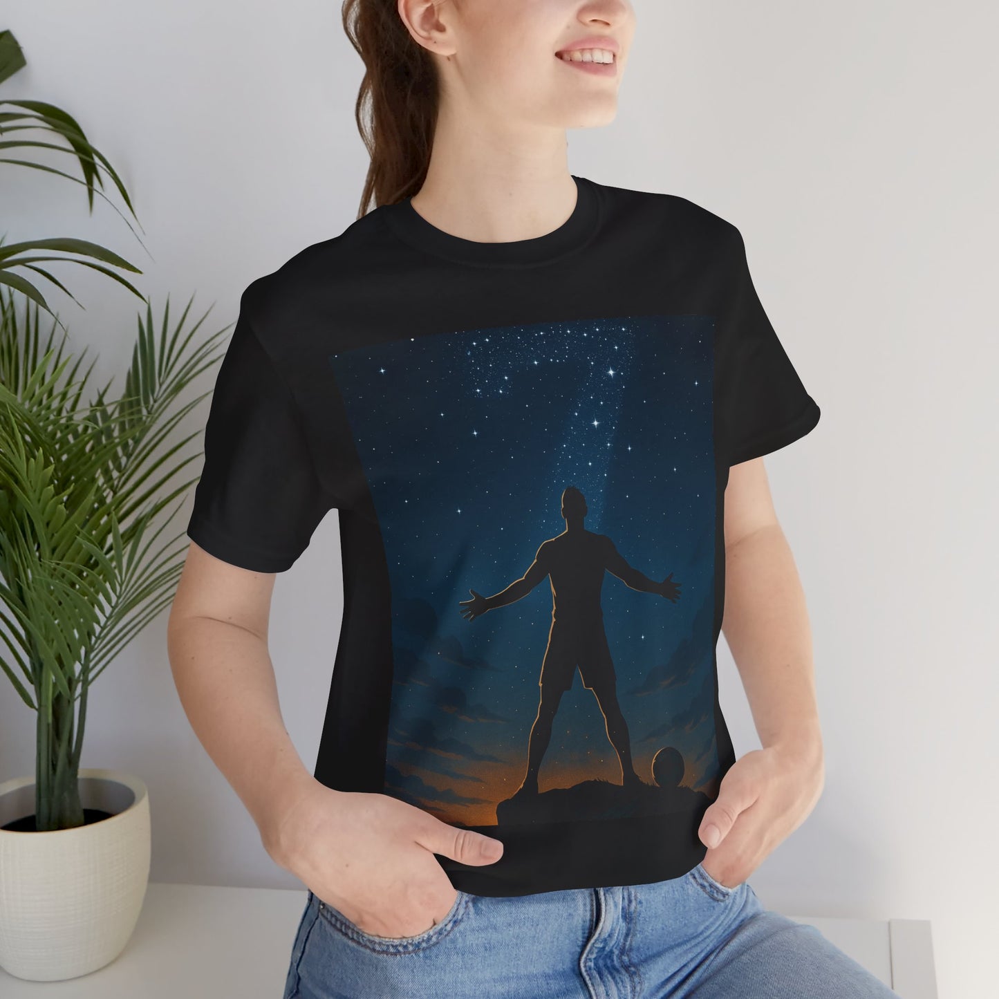 Lucky number 7 unisex jersey short sleeve T