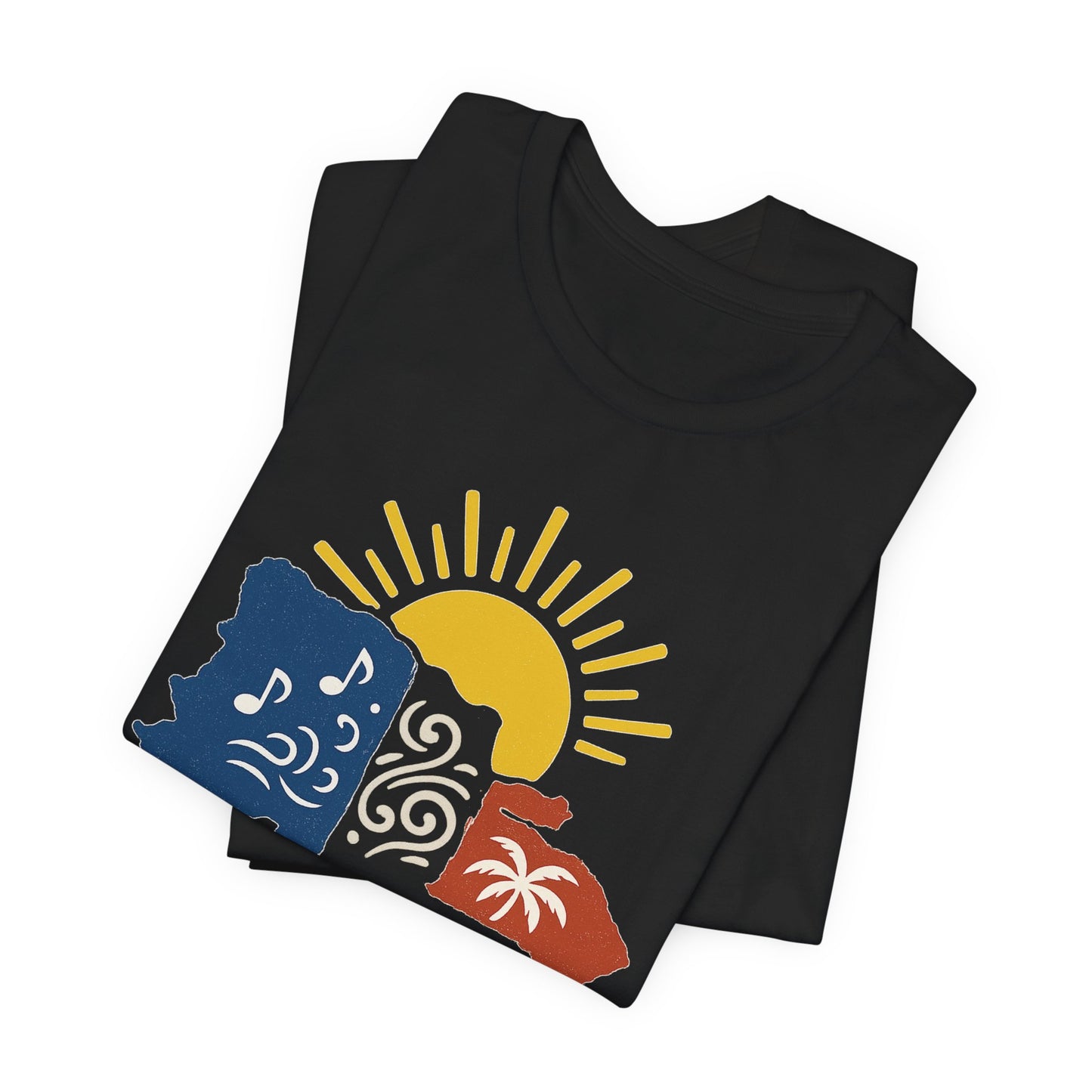 Dominican Sunrise unisex jersey short sleeve T