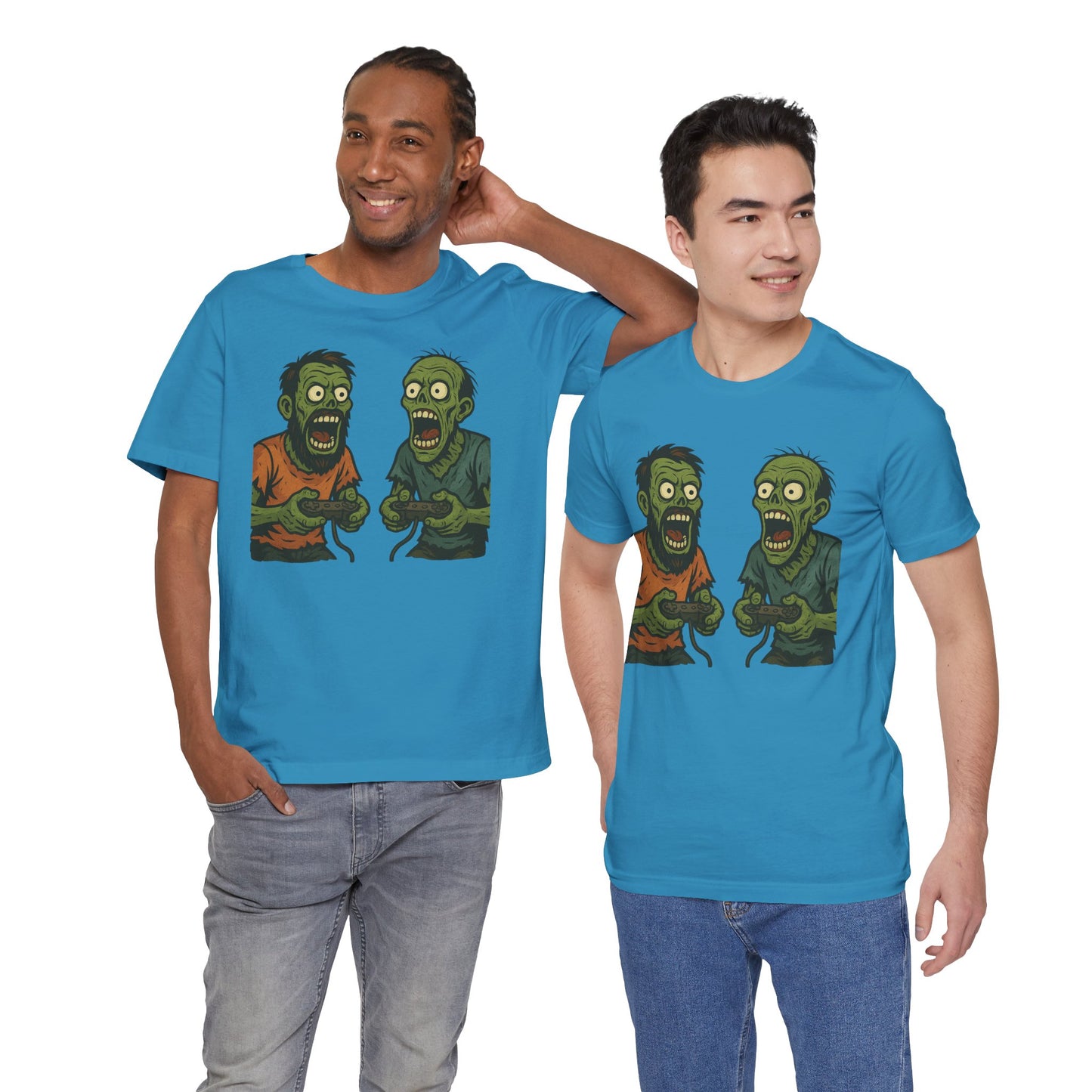 Gaming Zombies Unisex Tee short sleeve