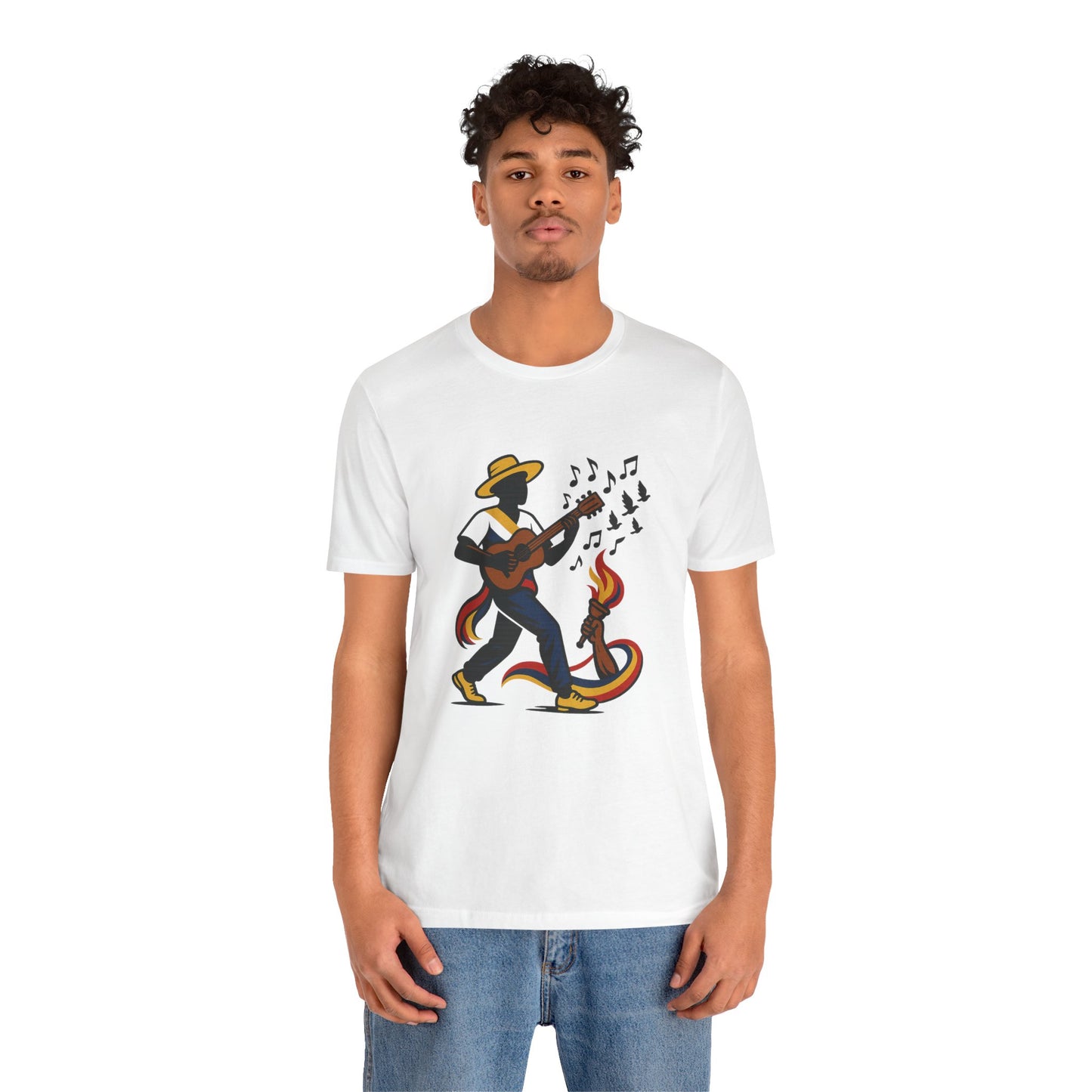 Venezuela notes unisex jersey