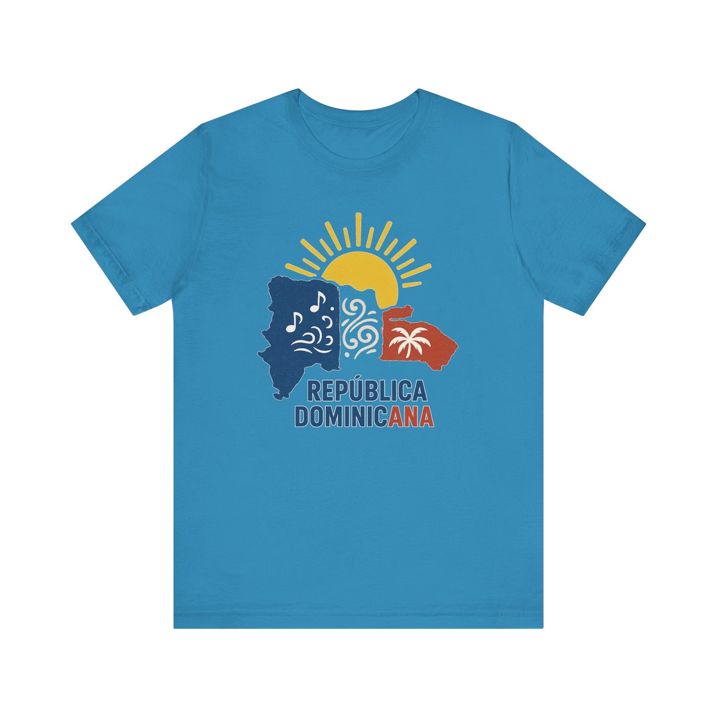 Dominican Sunrise unisex jersey short sleeve T