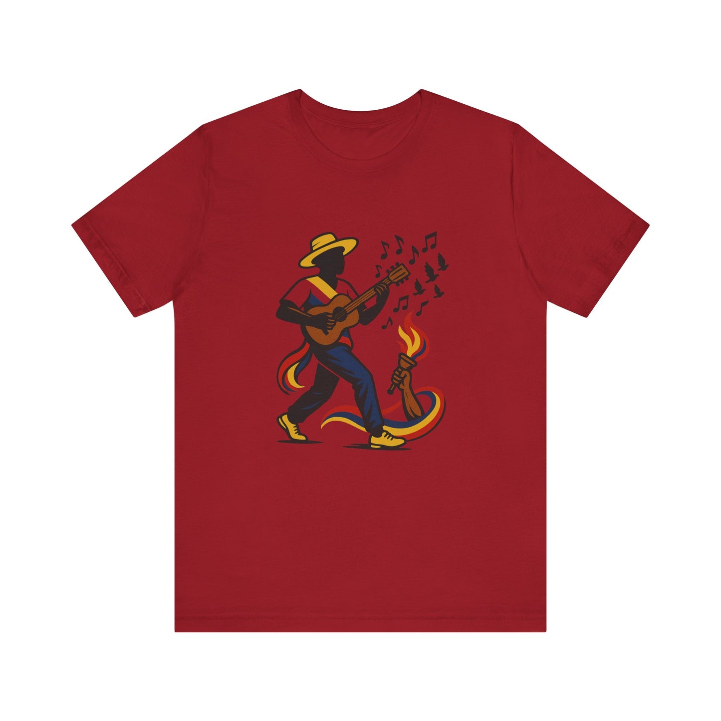 Venezuela notes unisex jersey