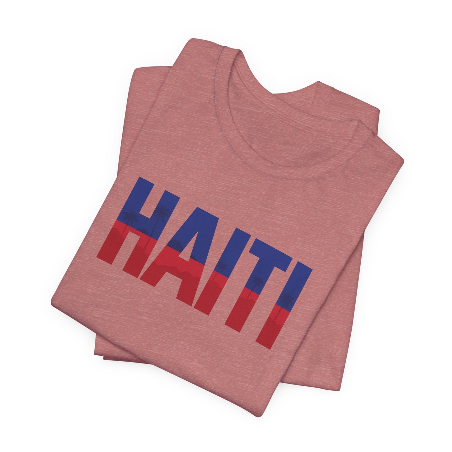 Haitian art unisex jersey short sleeve T