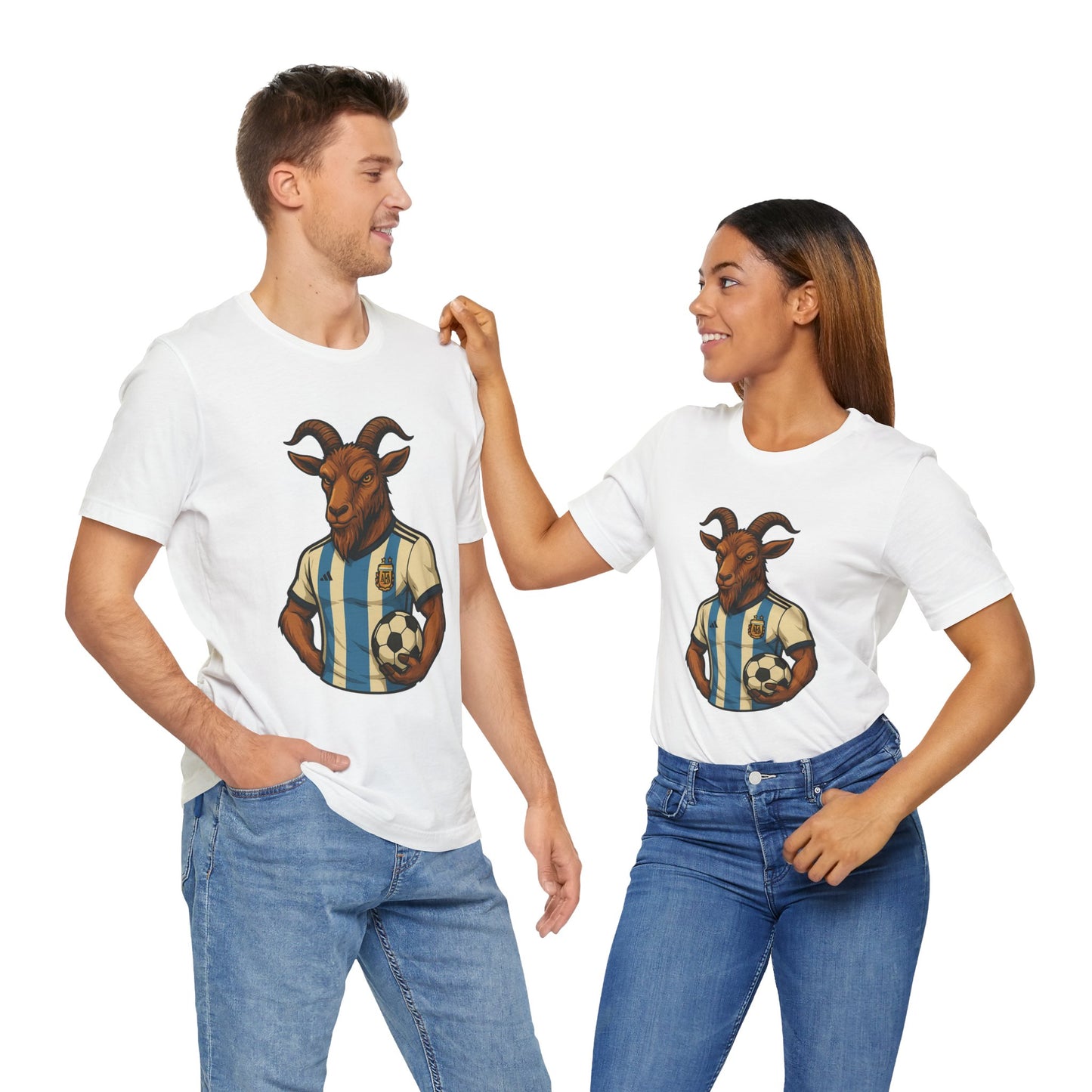 The Goat Tee - Unisex Jersey Short Sleeve Tee