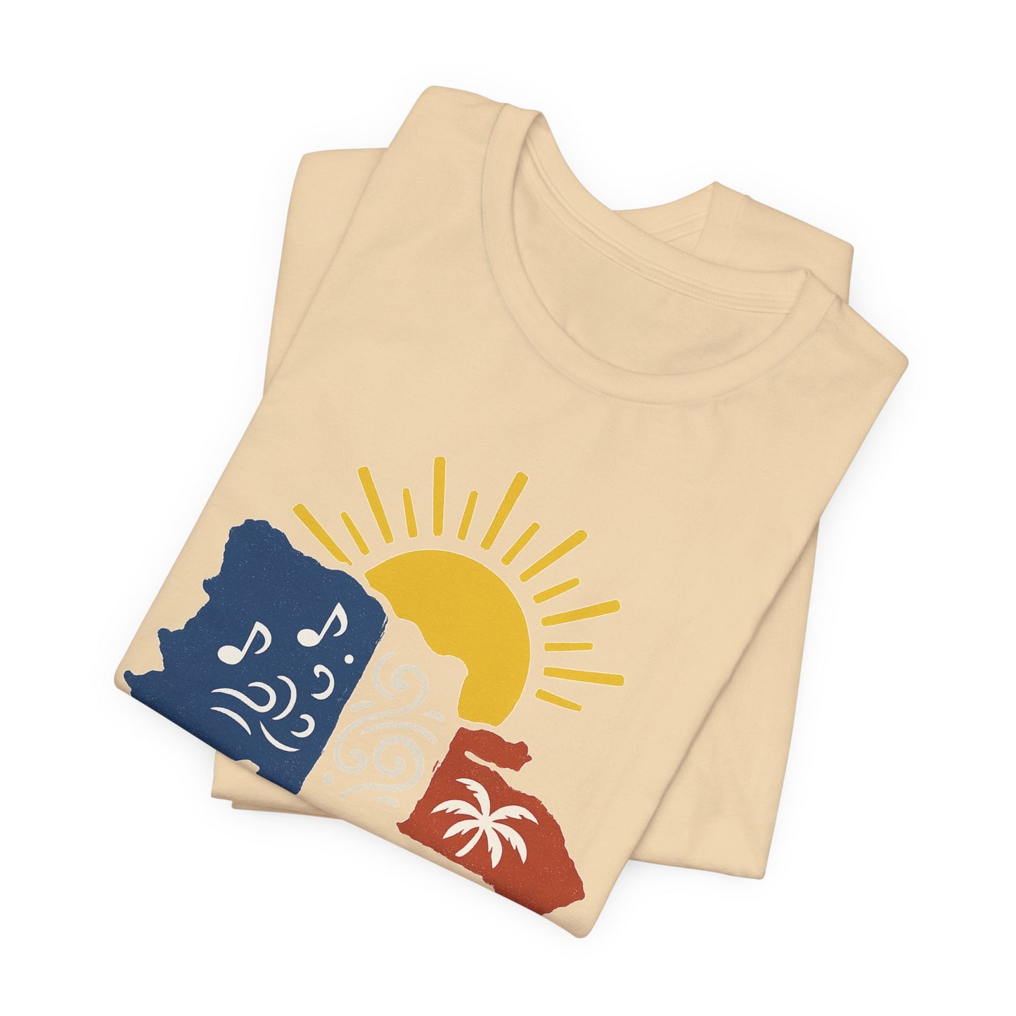 Dominican Sunrise unisex jersey short sleeve T