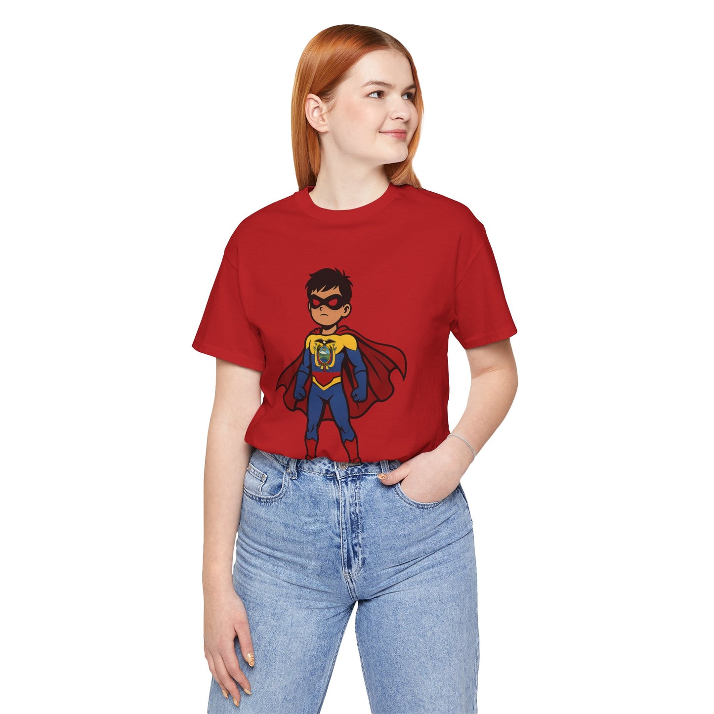 Ecuador super boy unidex jersey short sleeve T