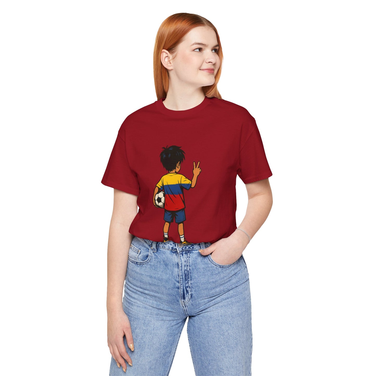 Colombian boy unisex jersey short sleeve T