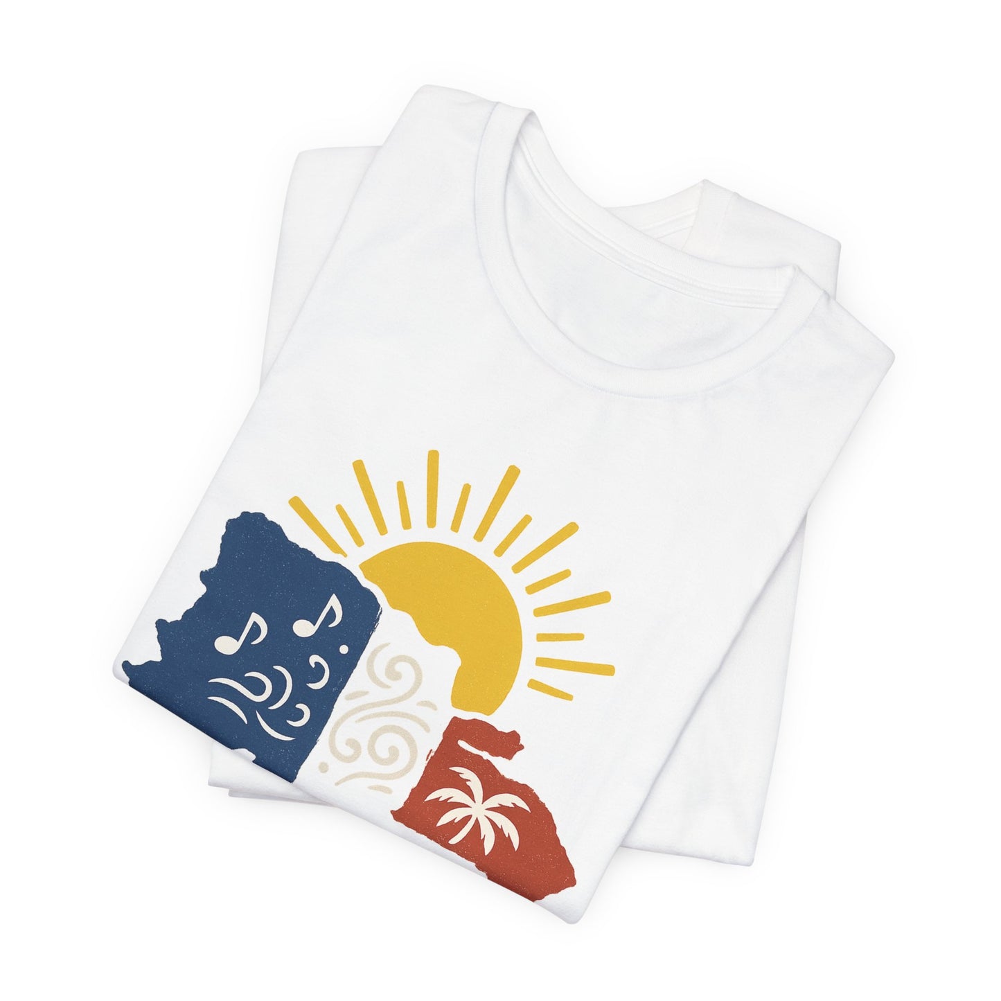 Dominican Sunrise unisex jersey short sleeve T