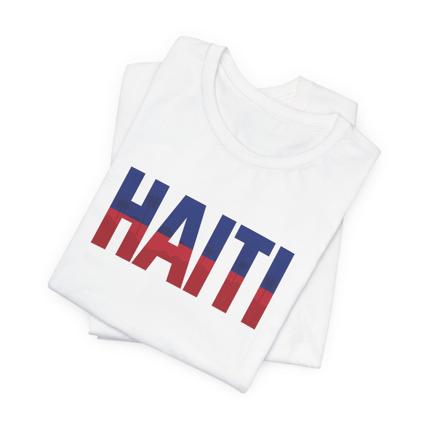 Haitian art unisex jersey short sleeve T