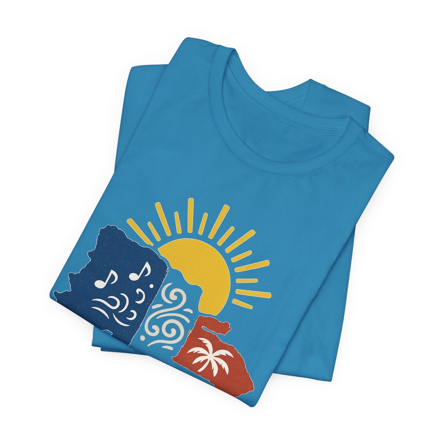 Dominican Sunrise unisex jersey short sleeve T