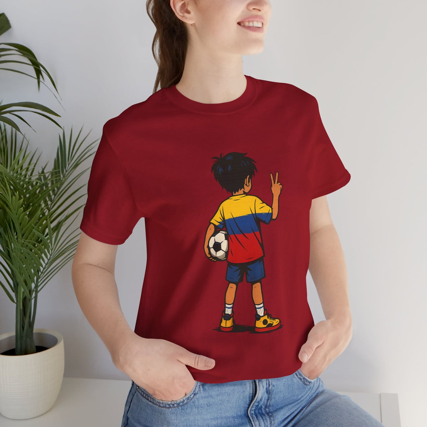 Colombian boy unisex jersey short sleeve T