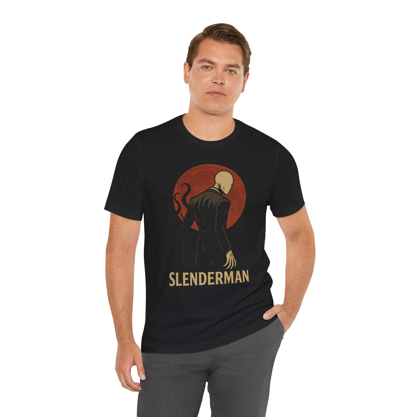 Slenderman unisex jersey short sleeve T