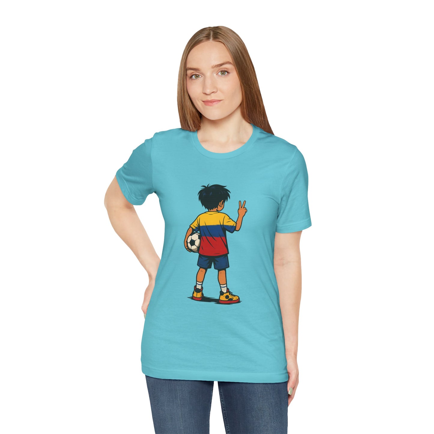 Colombian boy unisex jersey short sleeve T