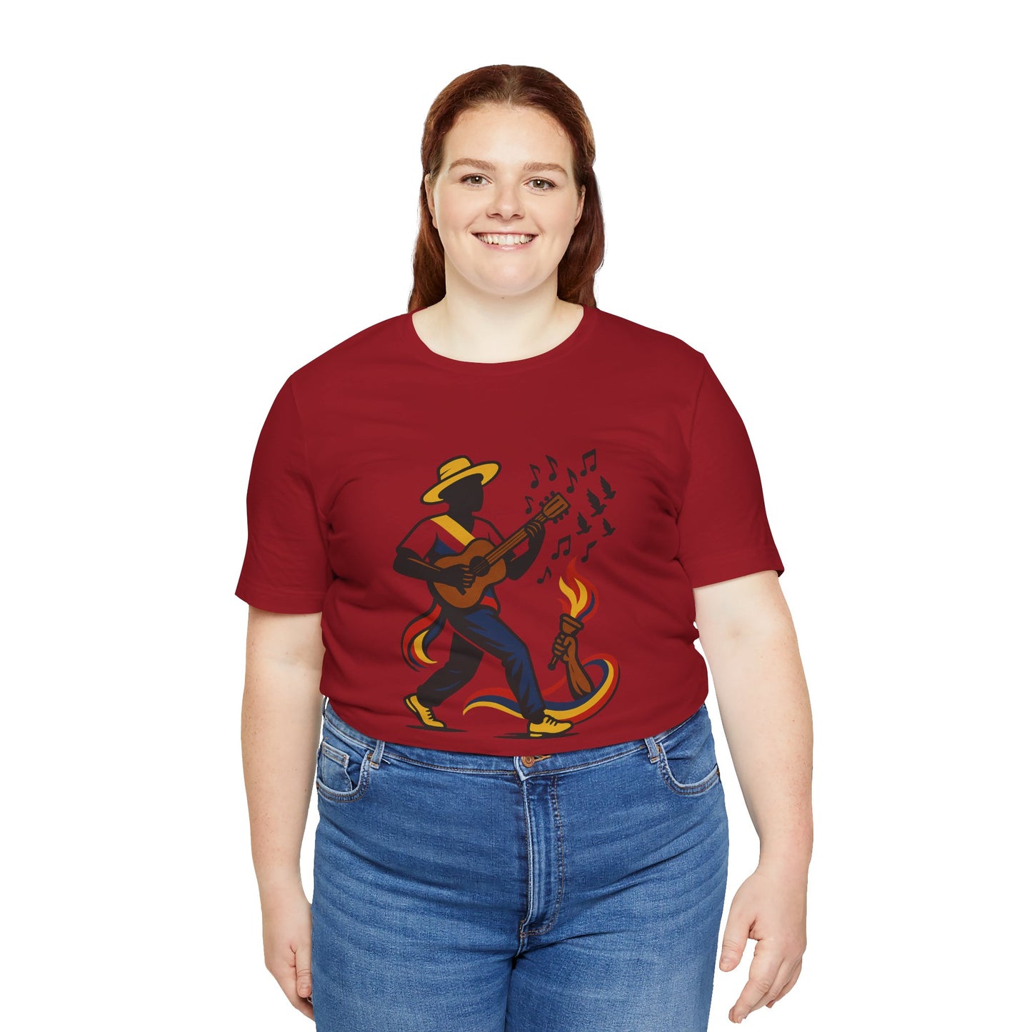 Venezuela notes unisex jersey