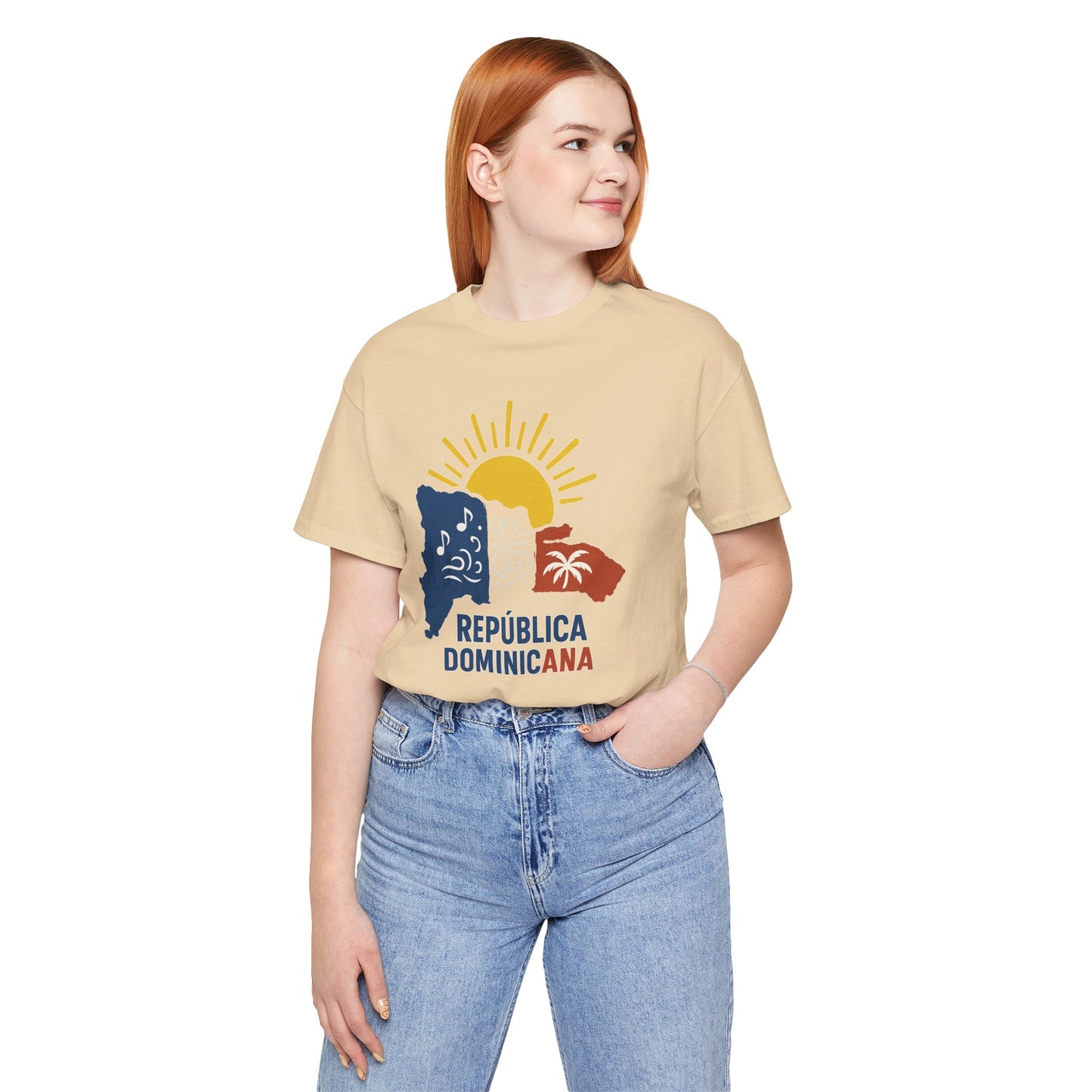 Dominican Sunrise unisex jersey short sleeve T