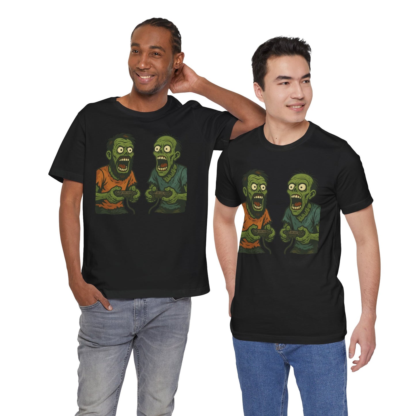 Gaming Zombies Unisex Tee short sleeve