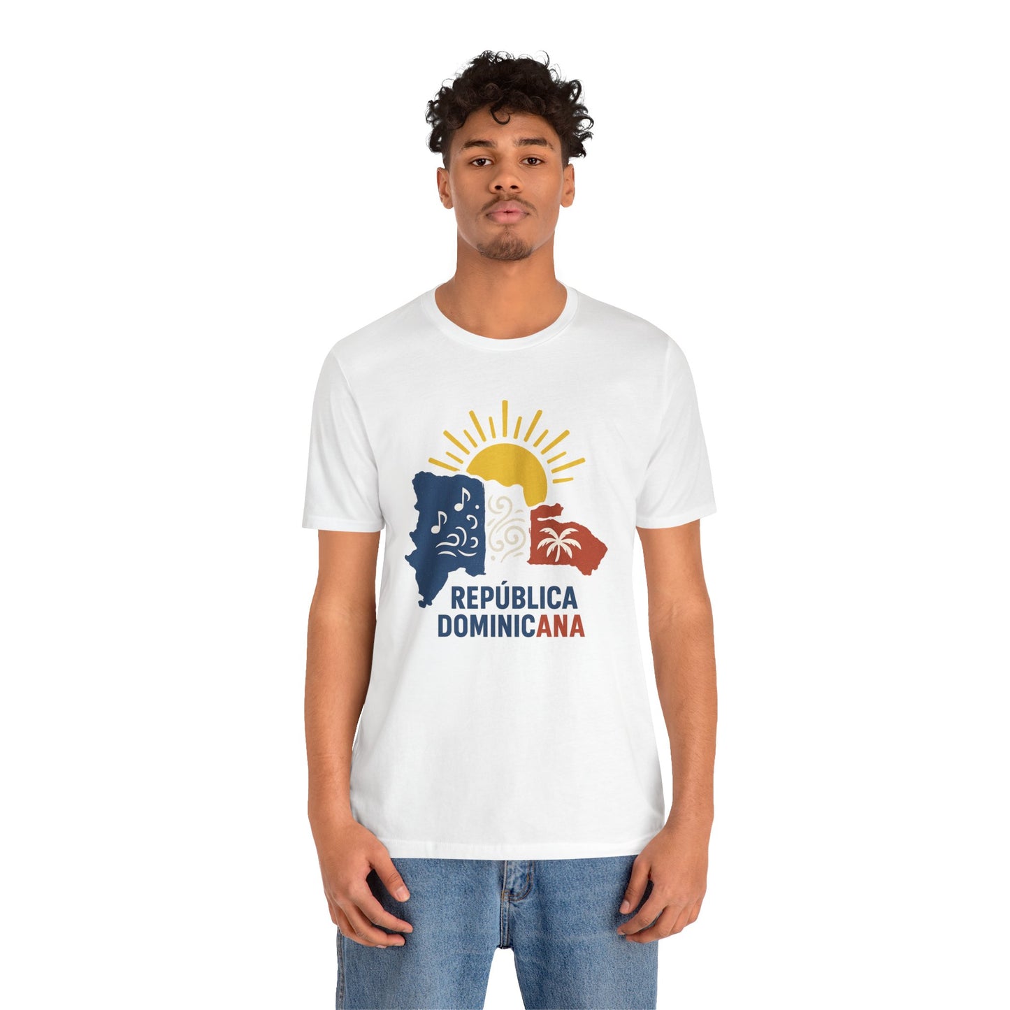 Dominican Sunrise unisex jersey short sleeve T