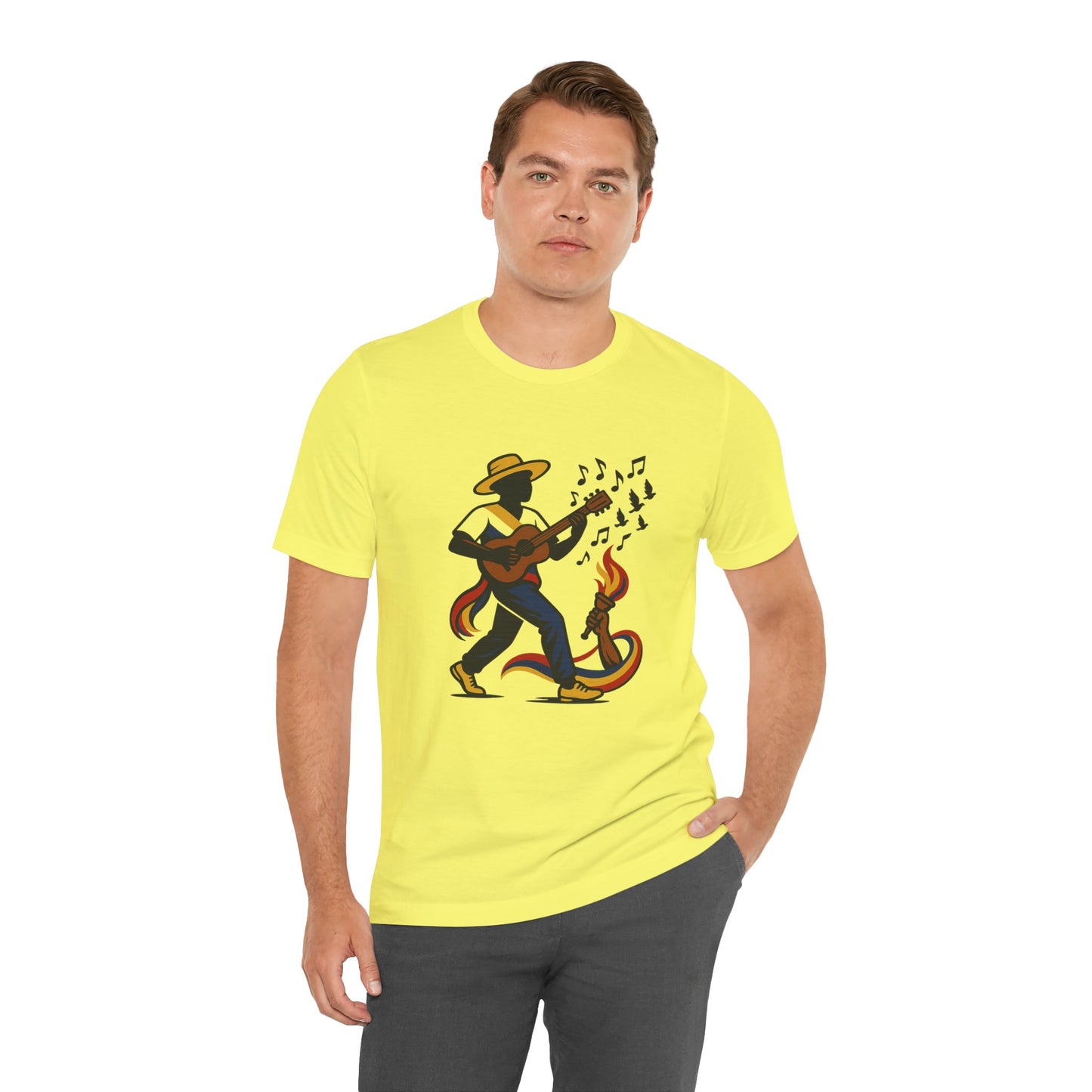 Venezuela notes unisex jersey