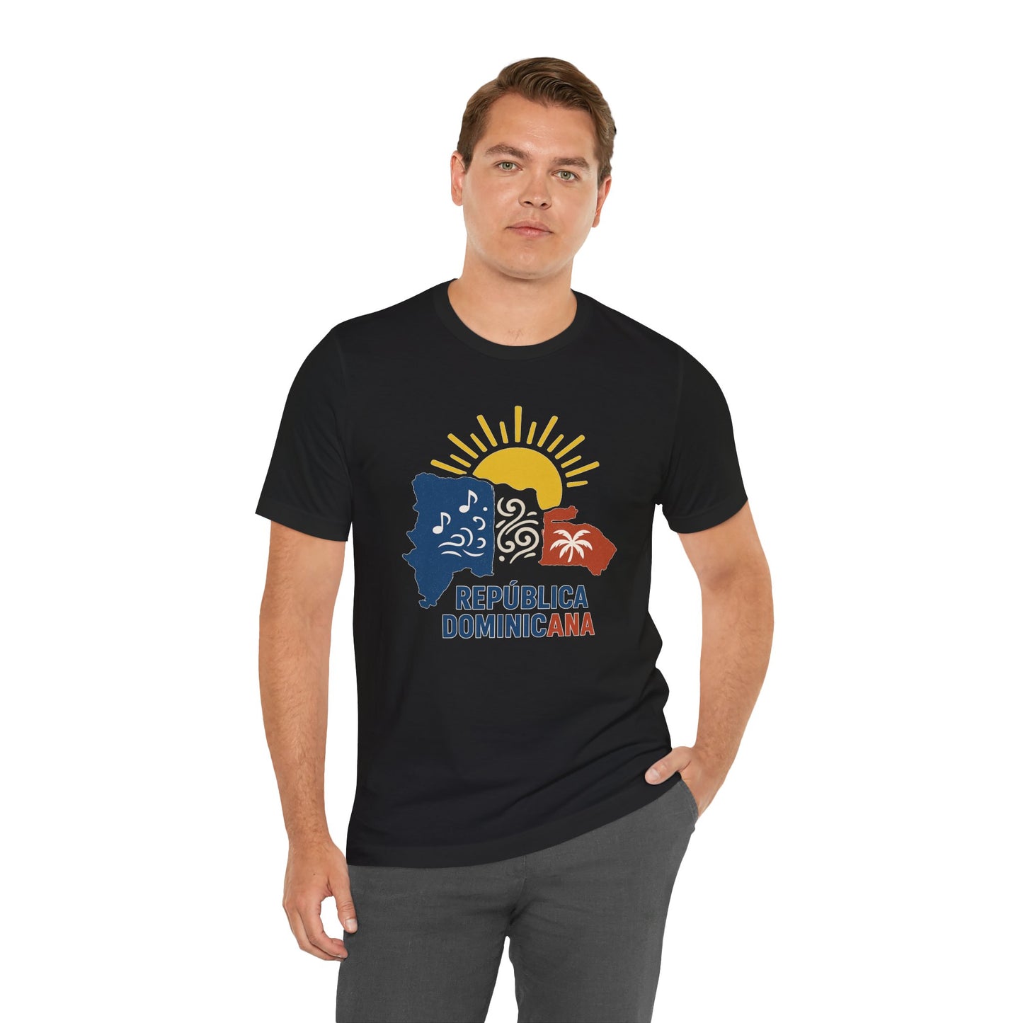 Dominican Sunrise unisex jersey short sleeve T