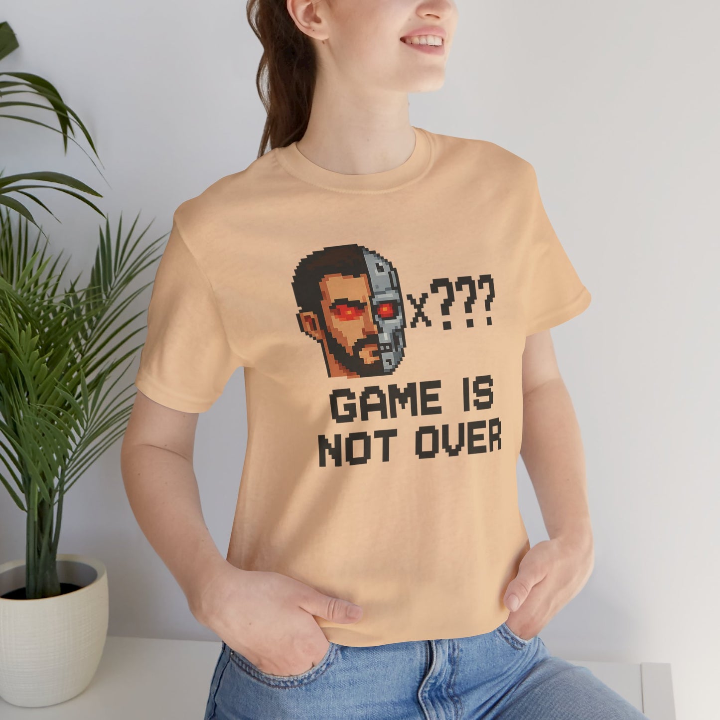 Game Is Not Over unisex jersey short sleeve T