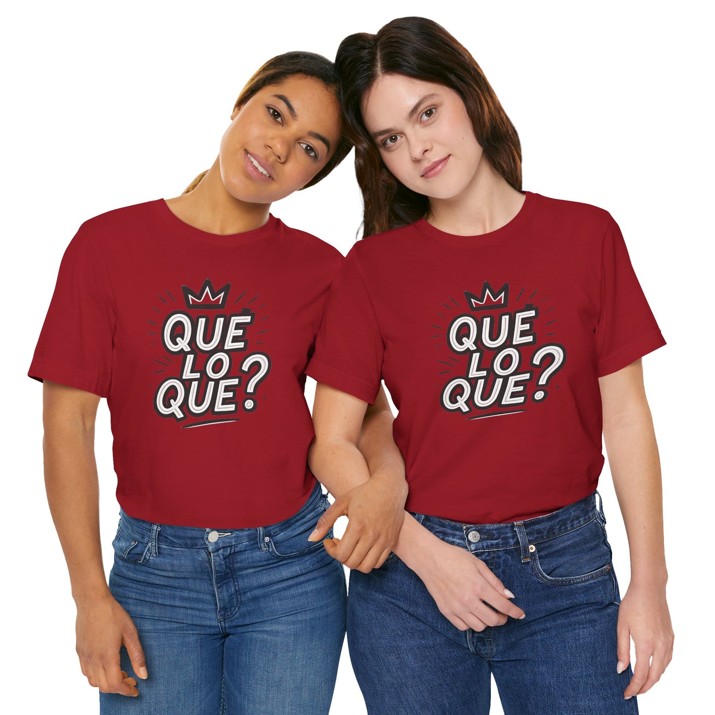 "Qué Lo Qué?" Unisex Jersey Short Sleeve Shirt