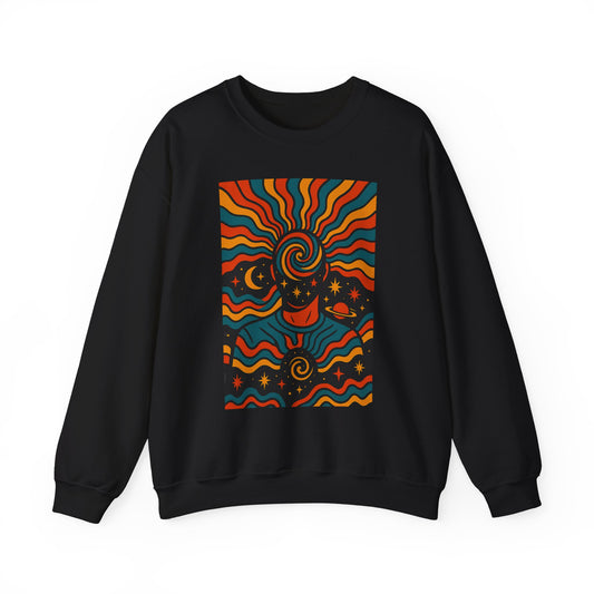 Cosmic Swirl unisex sweatshirt