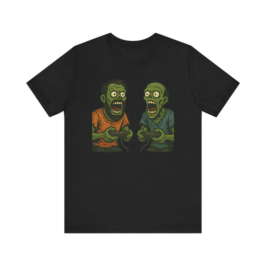 Gaming Zombies Unisex Tee short sleeve