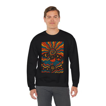 Cosmic Swirl unisex sweatshirt