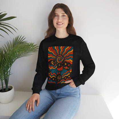Cosmic Swirl unisex sweatshirt