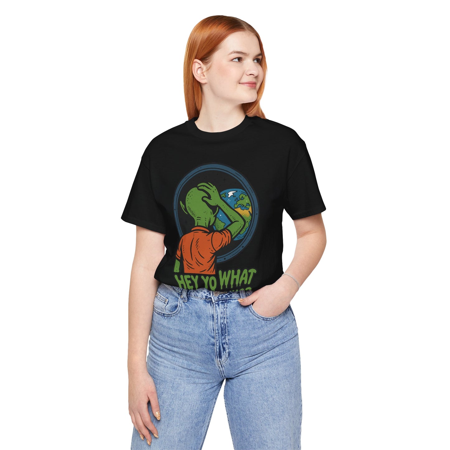 Quirky Alien Tee - Perfect for Sci-Fi Lovers, Casual Outings, Gifts, Unique Style, Pop Culture Fashion