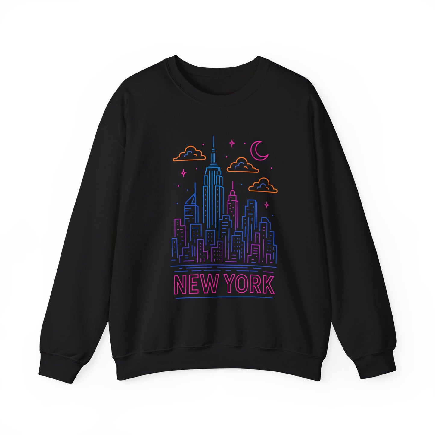 New York Skyline Crewneck Sweatshirt