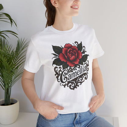 Camelia floral short sleeve t