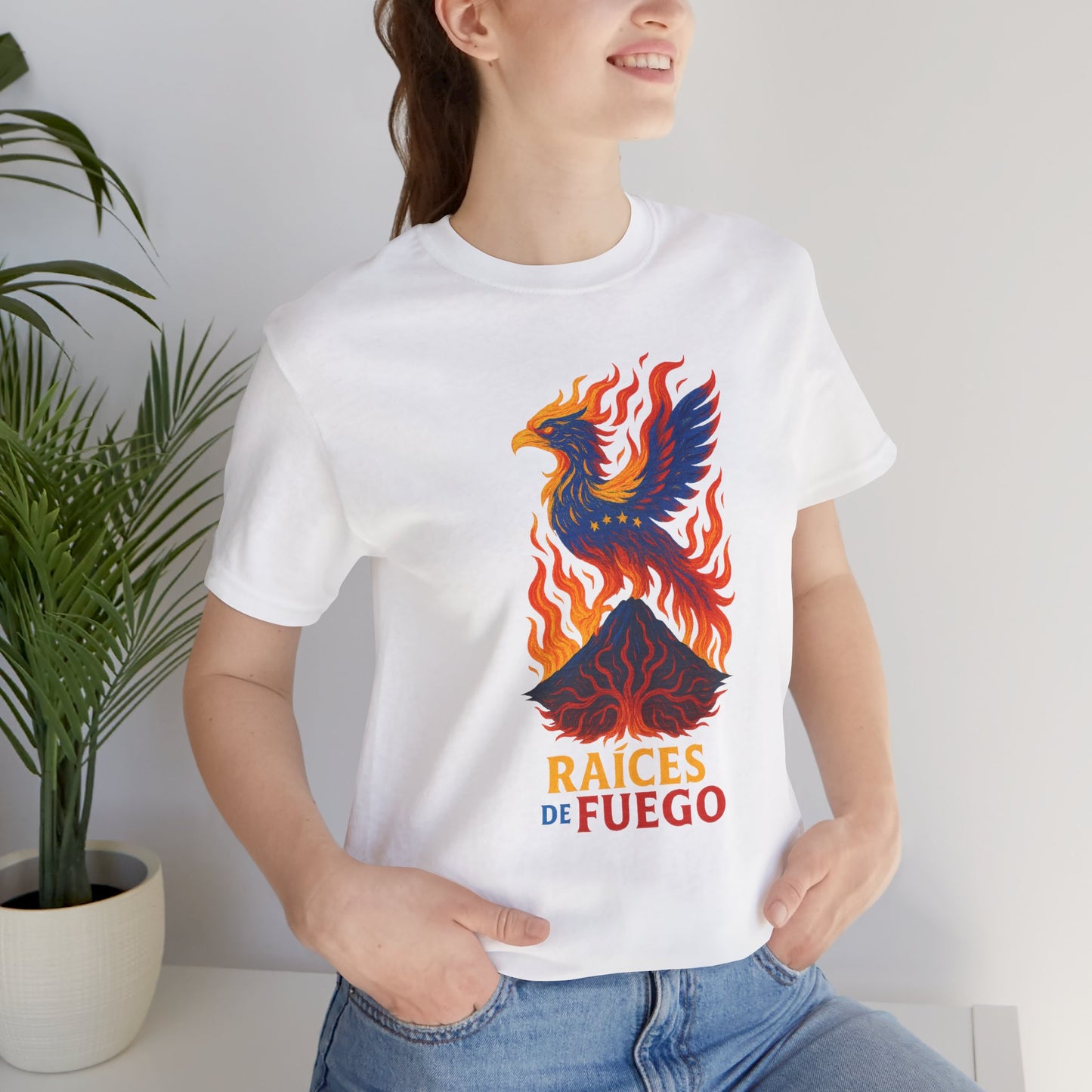 Ecuador fuego unisex jersey