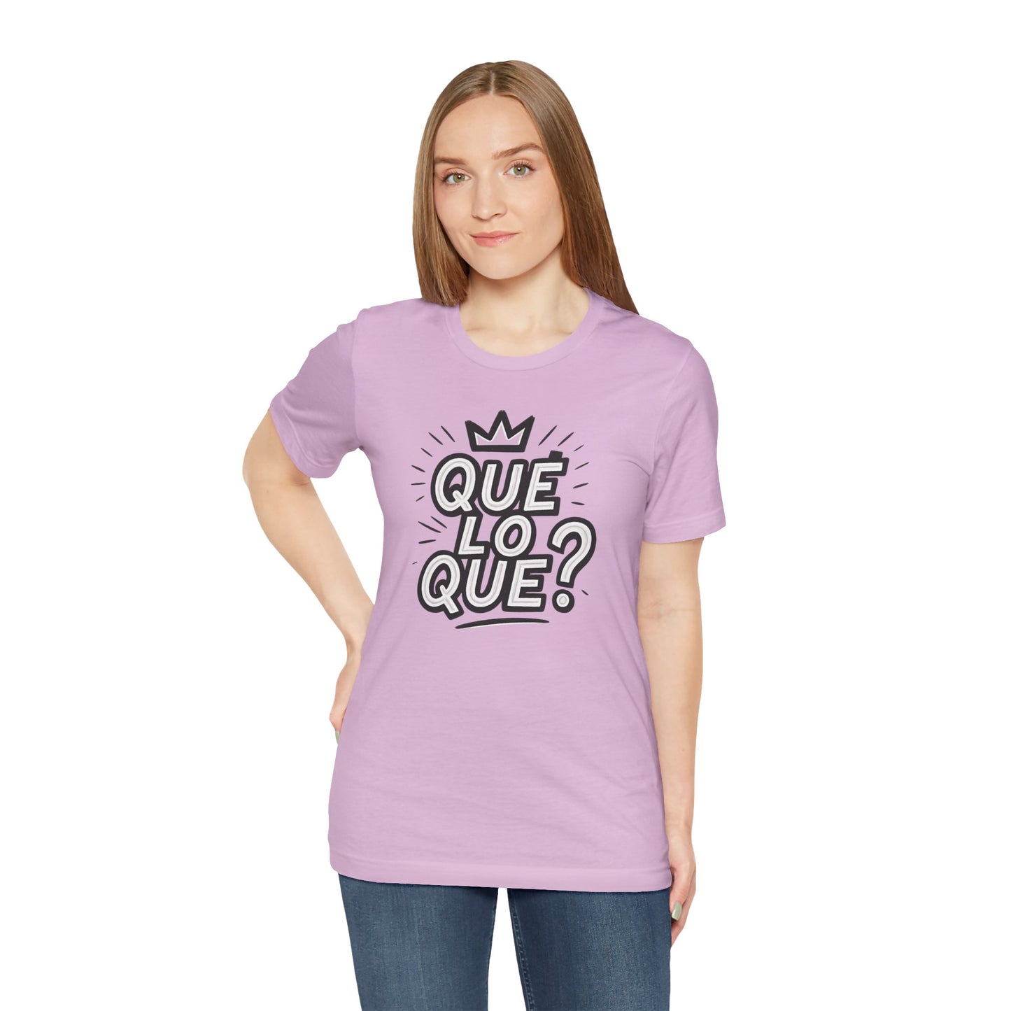 "Qué Lo Qué?" Unisex Jersey Short Sleeve Shirt