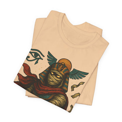 Mystical Egyptian graphic jersey short sleeve T