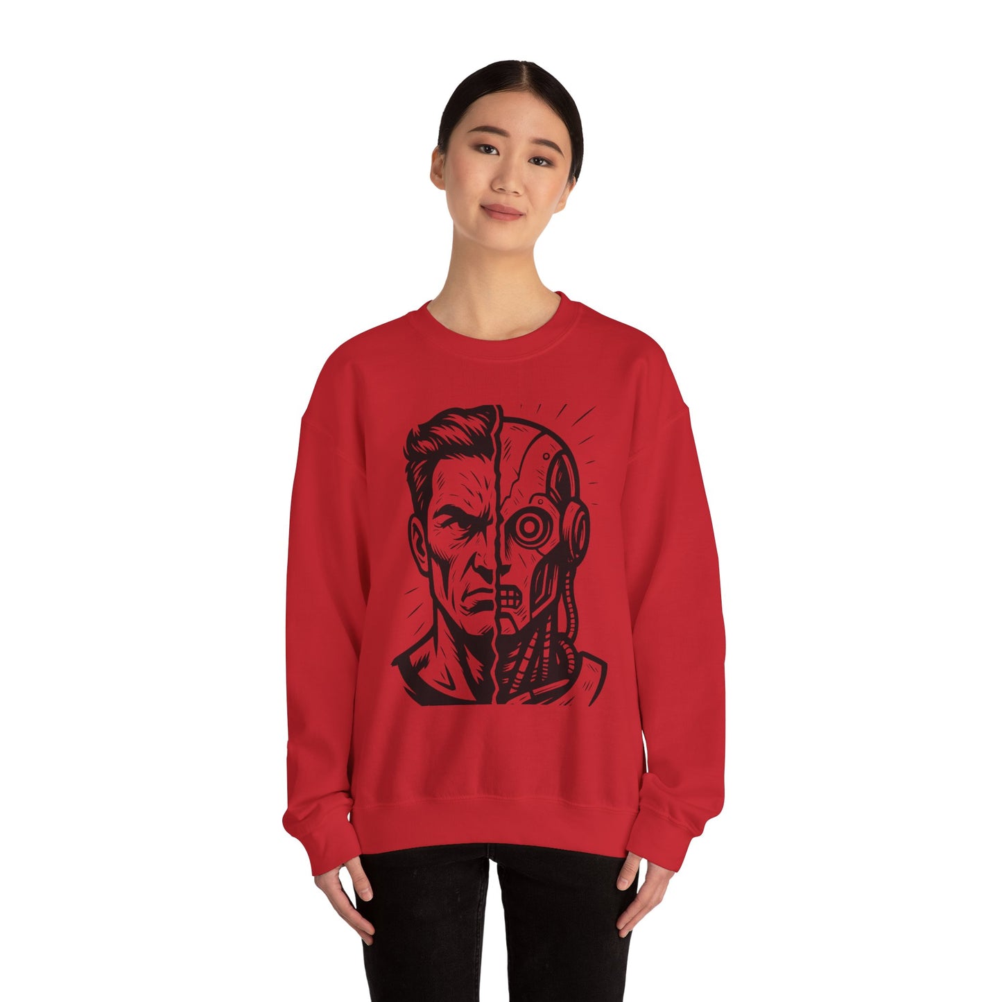 Humanoid Unisex Heavy Blend Crewneck Sweatshirt