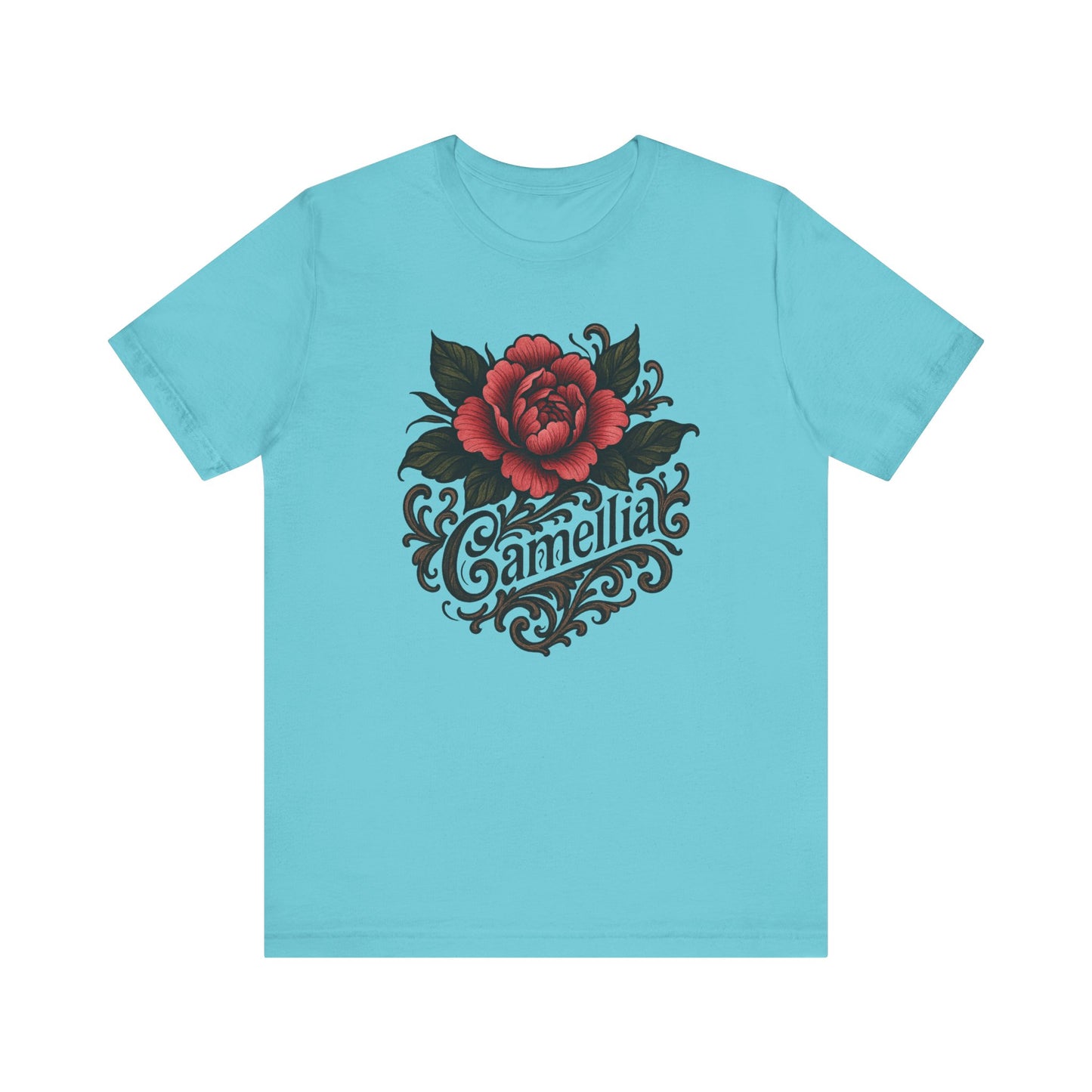 Camelia floral short sleeve t