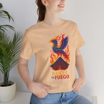 Ecuador fuego unisex jersey