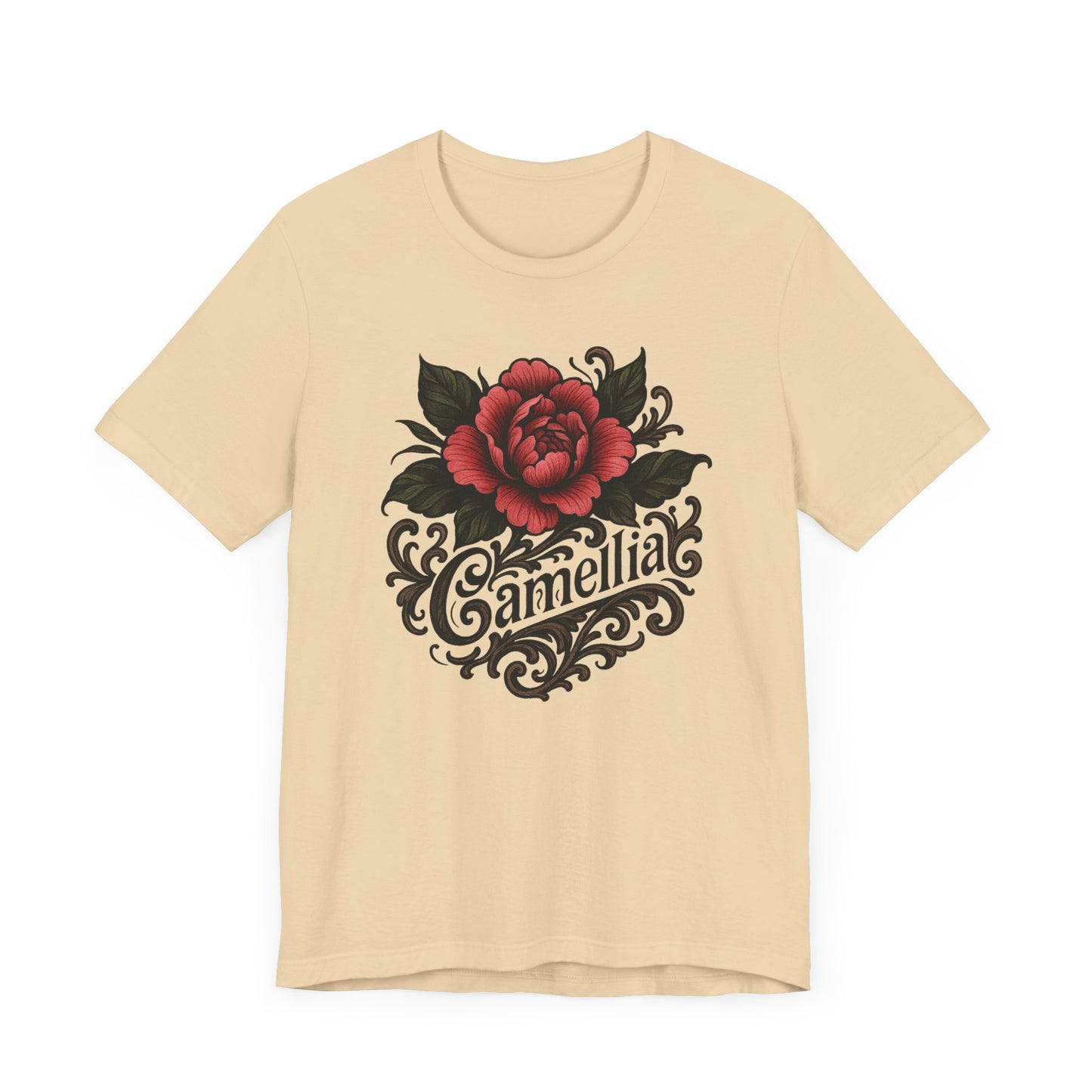 Camelia floral short sleeve t