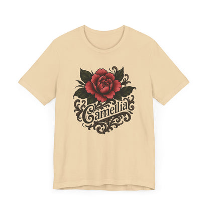 Camelia floral short sleeve t