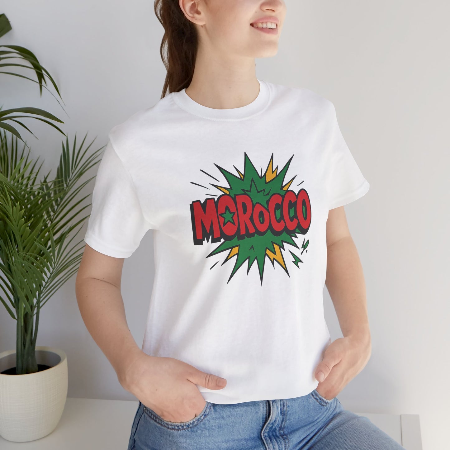 Morocco unisex jersey short sleeve T