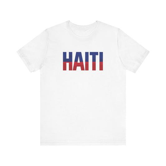 Haitian art unisex jersey short sleeve T
