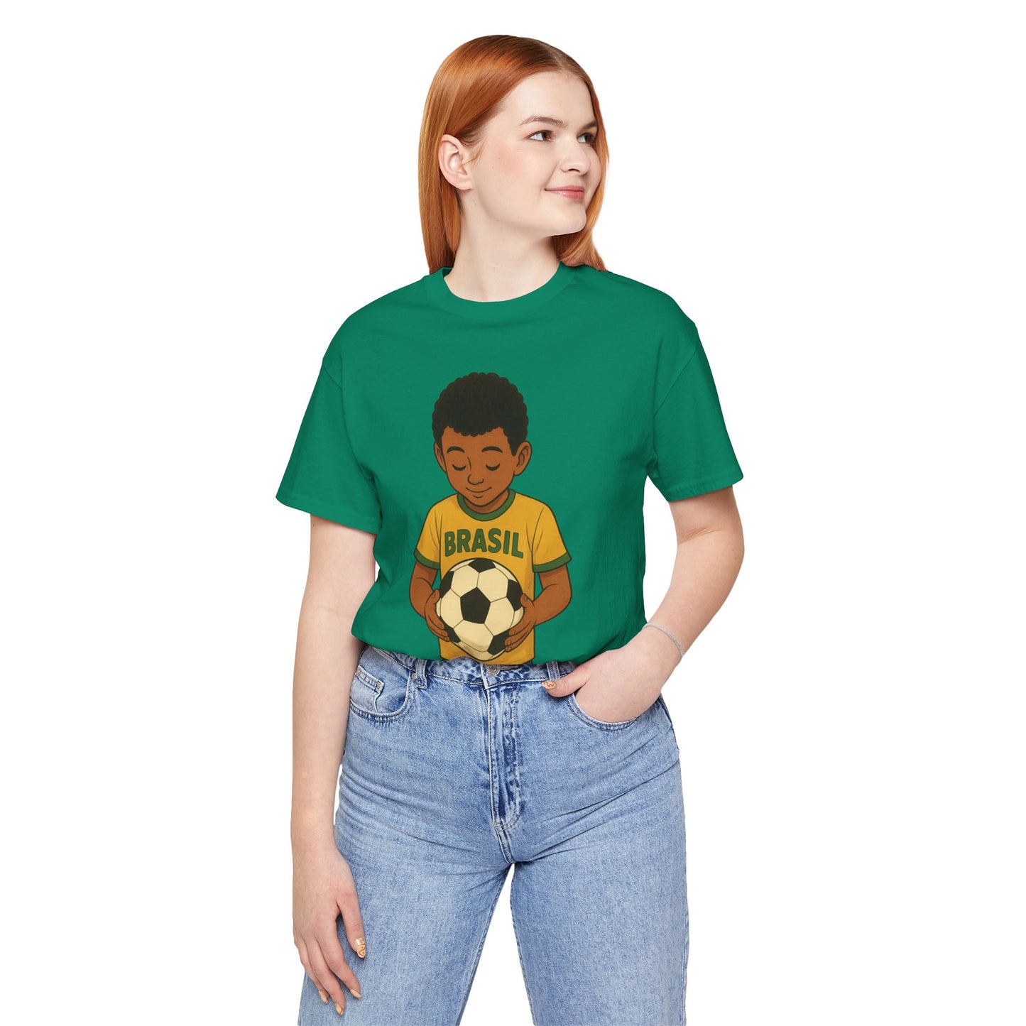Brasil unisex jersey short sleeve T