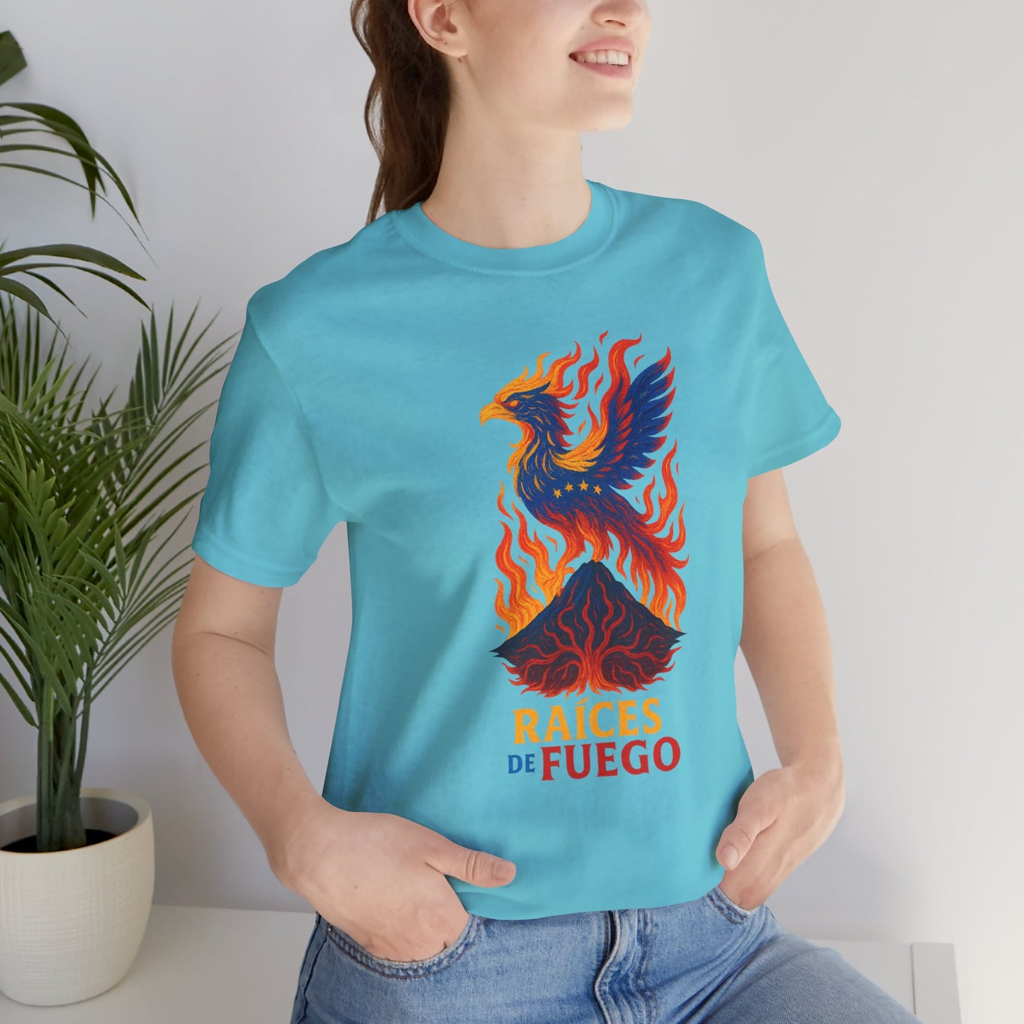 Ecuador fuego unisex jersey