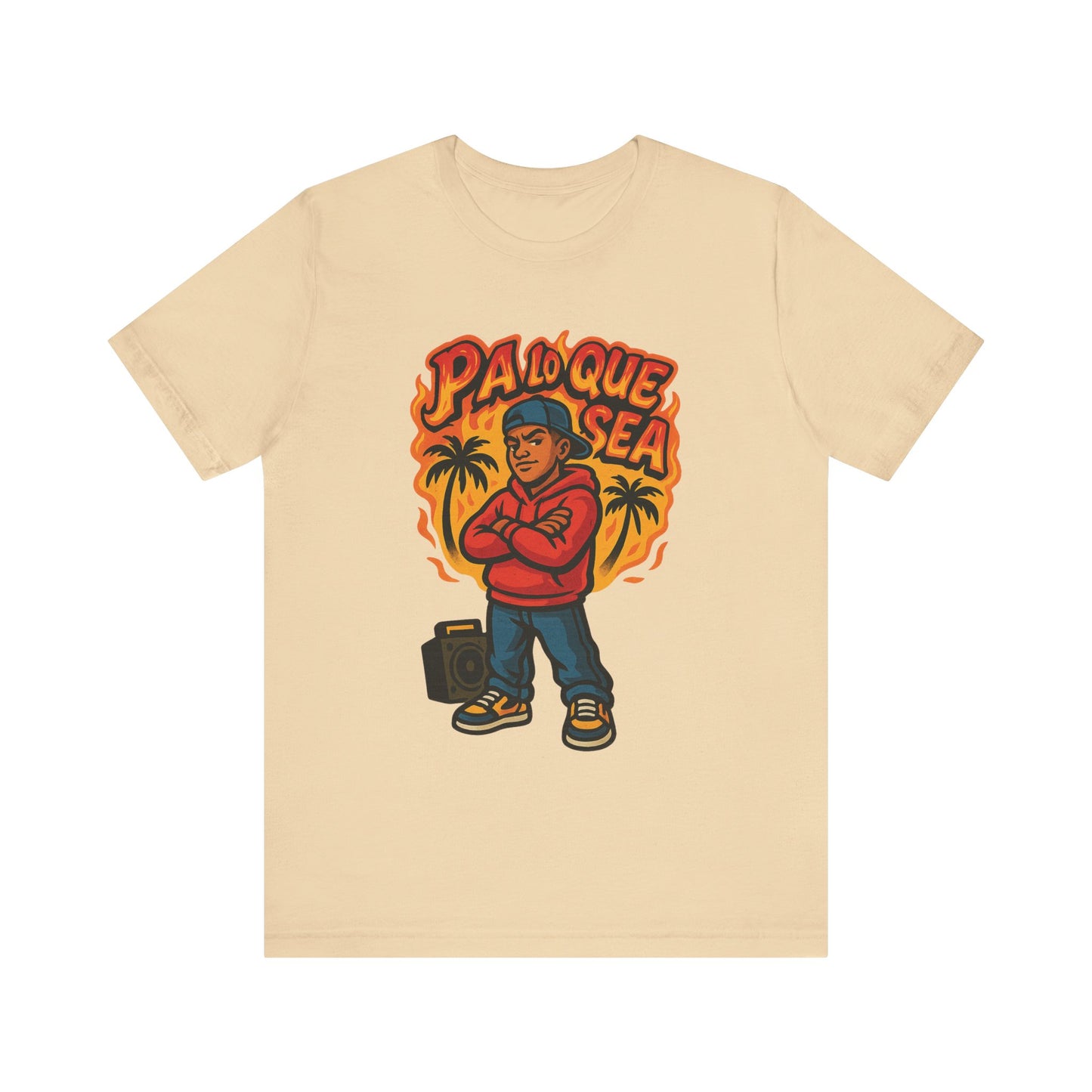 'Pa' Lo Que Sea' unisex jersey short sleeve T