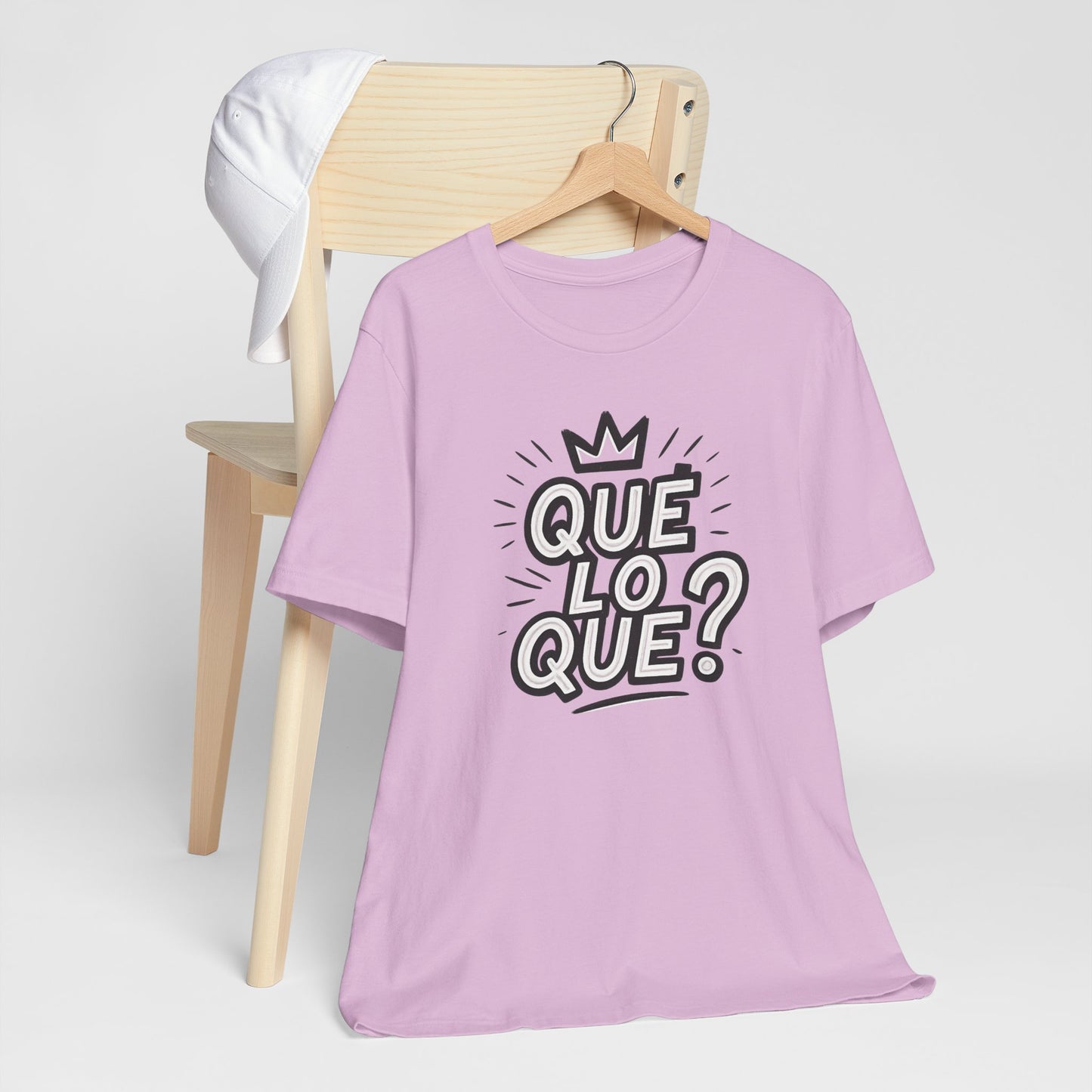 "Qué Lo Qué?" Unisex Jersey Short Sleeve Shirt